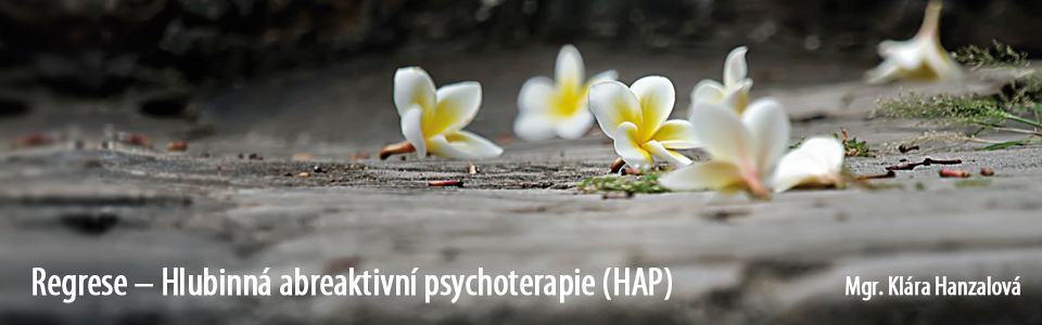Regrese – Hlubinná abreaktivní psychoterapie (HAP)